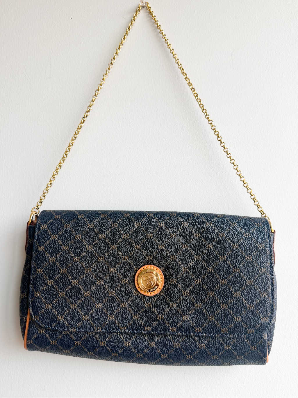 Pr Roni Monogram Elle Evening Bag